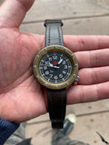 Berkbinder and brown T46 V2 (variant 2) Bronze Tool Watch