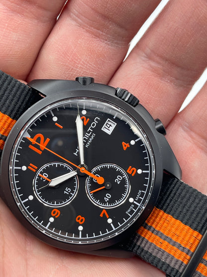 HAMILTON Khaki Pilot Pioneer H765820 Quartz Chronograph