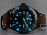Aquatico Bronze Sea Star Black Dial
