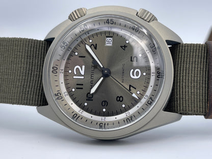 Hamilton Khaki Aviation Pilot Pioneer Aluminium