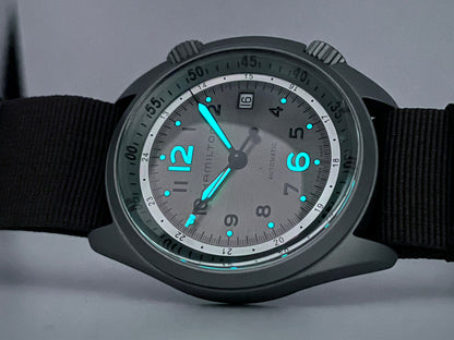 Hamilton Khaki Aviation Pilot Pioneer Aluminium